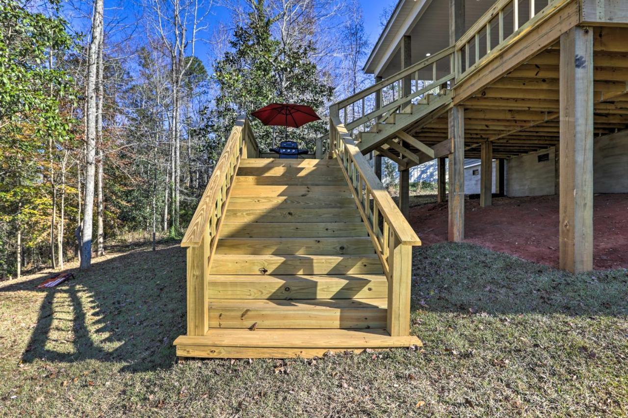 White Oak Creek Home With Views, Deck And Pool Access! Eufaula Luaran gambar