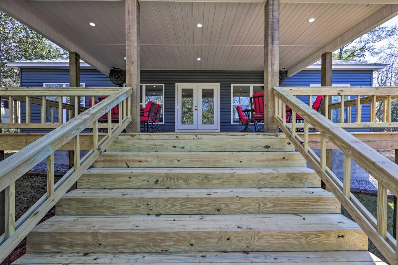 White Oak Creek Home With Views, Deck And Pool Access! Eufaula Luaran gambar