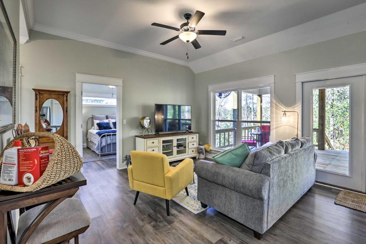 White Oak Creek Home With Views, Deck And Pool Access! Eufaula Luaran gambar