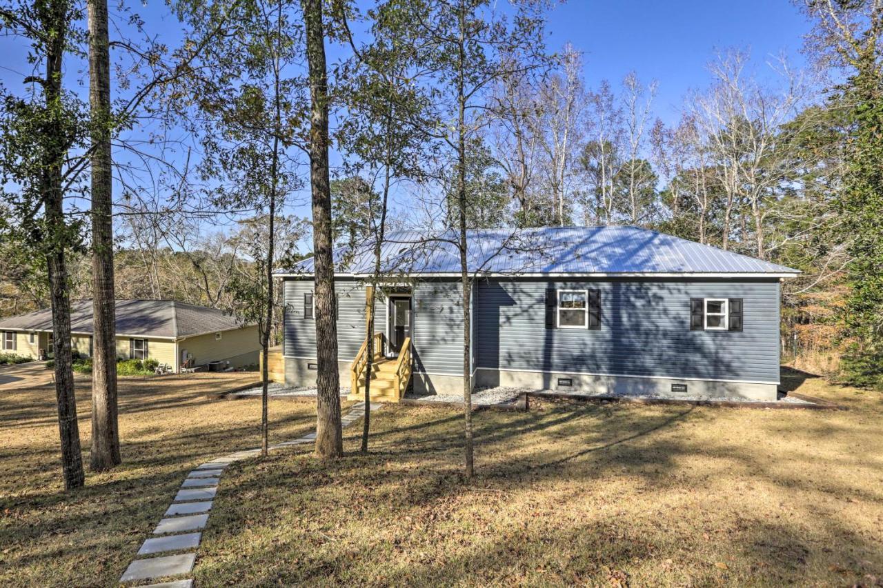 White Oak Creek Home With Views, Deck And Pool Access! Eufaula Luaran gambar