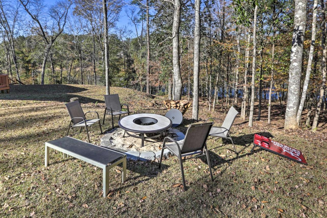 White Oak Creek Home With Views, Deck And Pool Access! Eufaula Luaran gambar