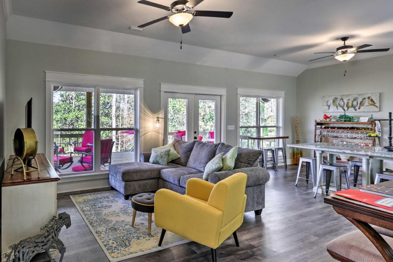 White Oak Creek Home With Views, Deck And Pool Access! Eufaula Luaran gambar